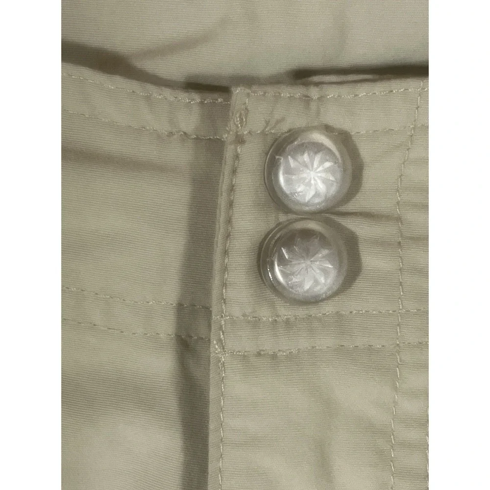 Bimini Bay Hiking Shorts Womens 10 Tan Outdoor Camping Utility Casual